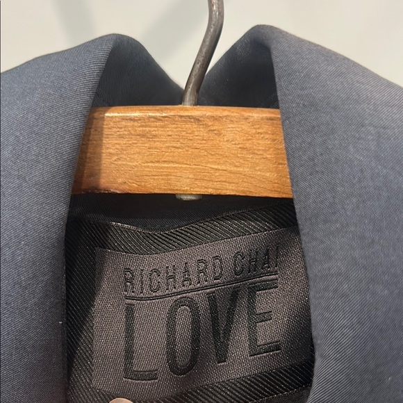 Richard Chai Love slate cargo tab sleeve button from Mini Dress 6 - Picture 7 of 8